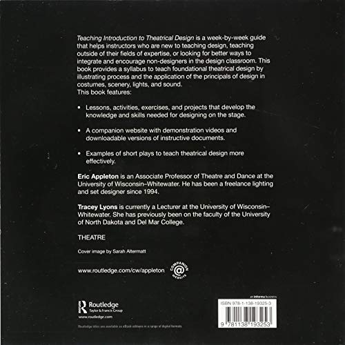 Teaching Introduction to Theatrical Design: A Process Based Syllabus in Costumes, Scenery, and Light - //medicalbooks.filipinodoctors.org