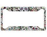 Sugar Skull License Plate Frame