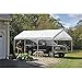 ShelterLogic 10' x 20' SuperMax Heavy Duty Steel Frame Quick and Easy Set-Up Canopy
