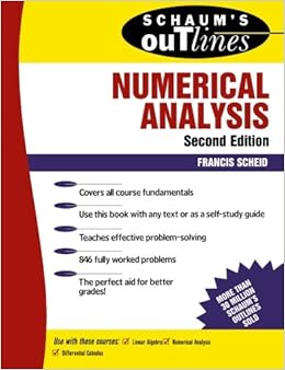 Schaum's Outline of Numerical Analysis