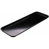 Cambro 926MT110 Black 8-7/8" x 25-9/16" x 1" Market Display Tray