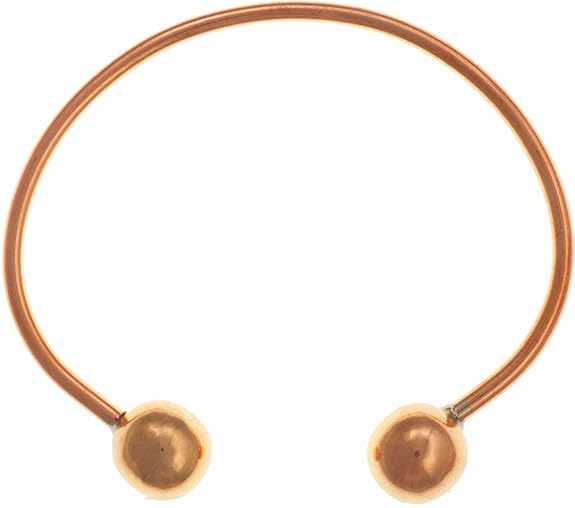 Buy Aranato Pure Copper Bracelet Without Magnet Two Spheres Shiny at