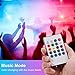 Tenmiro LED Strip Lights, 16.4ft LED Music Sync Color Changing Lights with 20keys Music Remote Controller and 12V Power Supply, SMD5050 RGB Led Strips for Room, Bedroom, TV, Party