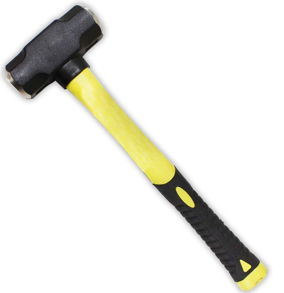 ToolUSA 4 Pound Engineering Hammer With Fiberglass Handle, And Textured
