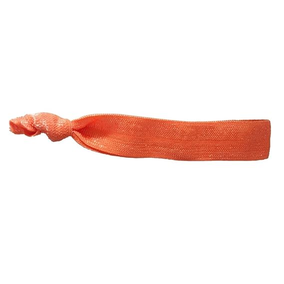Women Girls Elastic Hair Ties Solid No Crease Ponytail Holders