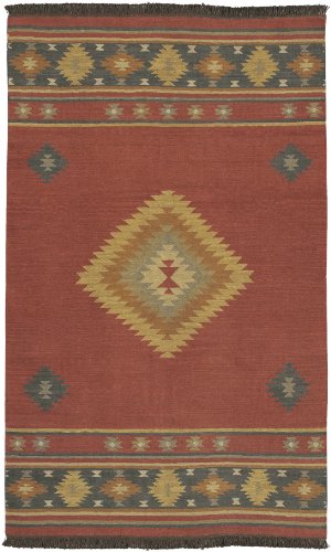 Surya Jewel Tone JT-1033 Flatweave Hand Woven 100% Wool 