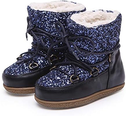 Gute Bote Girls Ankle Winter Boots Stylish Snow Half Fashion