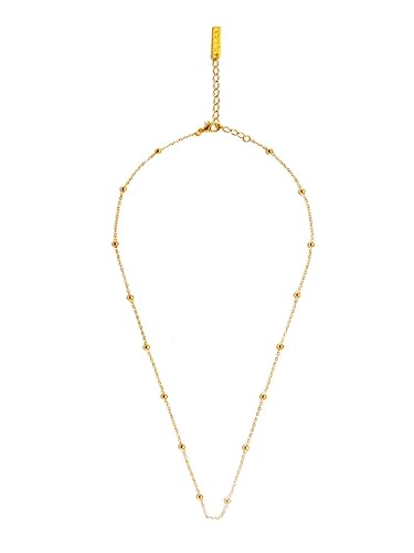 Valentine's Day Gift Chain Necklace for Women (Gold) (PBXDE-N-13-16)