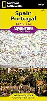 Spain and Portugal (National Geographic Adventure Map)