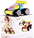 Wooden Car Toys – Engaging & Entertaining Kids Developmental Toys – Made of Eco-Friendly Pure Mountain Wood & Water-Based German Colors –100% Safe with No Sharp Edges–Ideal Gift