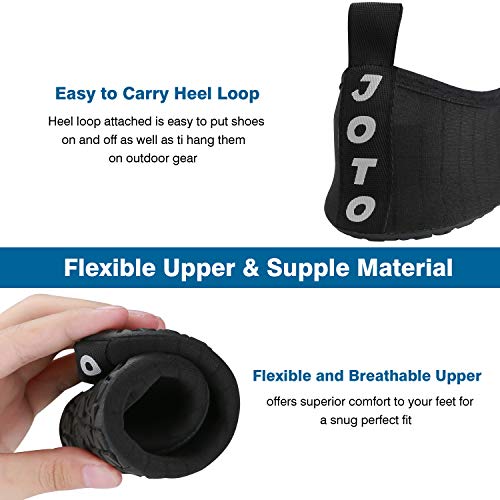 image for JOTO Water Shoes for Women Men Kids, Barefoot Quick-Dry Aqua Water Soc