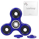 Fidget Spinner,LetsFunny Hand Spinner,Tri-Spinner EDC Toy SP-CP-KB-WP Boredom Spins high speed Non-3D Relieve Stress anxiety useful for ADHD ,ADD ,Autism (Blue)