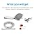 WATERAZZI High Pressure Handheld Shower Head - Luxury Hand Showerhead with Flexible Hose - Universal Bathroom Chrome Shower Head With Bracket Holder And Teflon Tape - Best Rated HandHeld Shower Kit