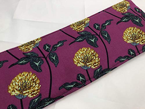 Curling Iron Holder Cover or Flat Iron Case - English Summer Violet - Thumbnail 4