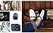 SUNROLAN Men's Fashion PU Leather Dress Casual Driving Moccasins Loafers Shoes