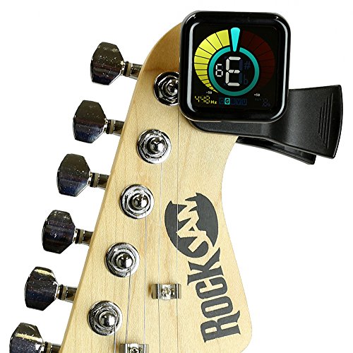image for RockJam WeTune - A Clip-On Tuner for all instruments - Guitar, Bass, U