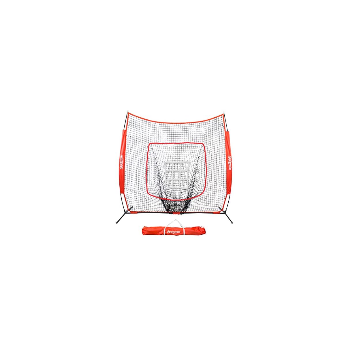 GoSports 7 ft x 7 ft Baseball & Softball Practice Hitting & Pitching