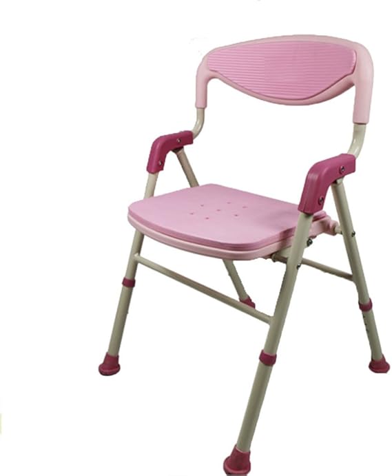 Bathroom chair Aluminum Folding Shower Chair Convenient Elderly
