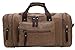 Large Capacity Canvas Unisex Travel Duffel Bag Shoulder Handbag Weekend Bag w/ Strap