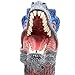 Lebze Dinosaur Hand Puppet Dinosaur Glove, Soft Dino Hand Puppets for Kids Rubber Realistic Velociraptor Head