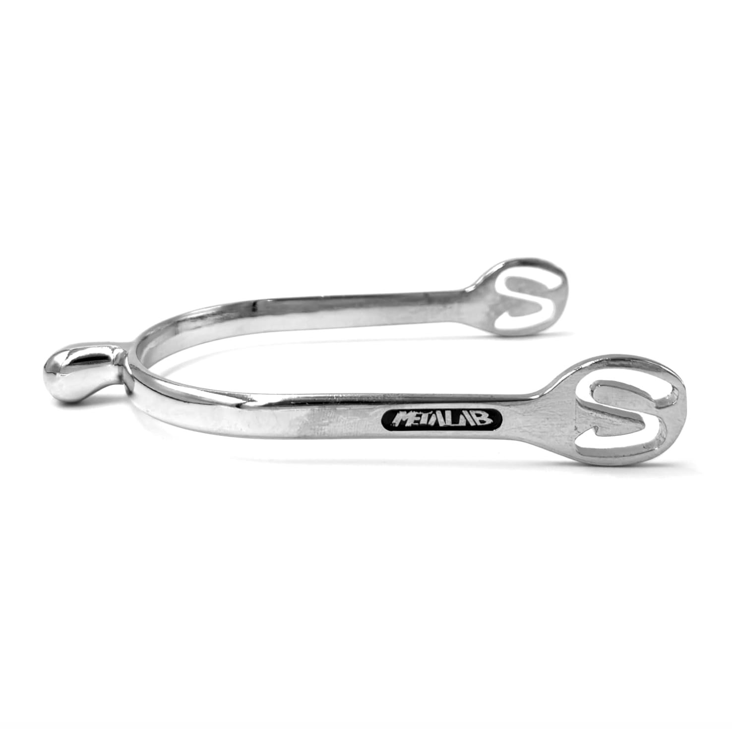 Equine Smile ES1094 SuperSpur Spur Ball Head Spherical Neck End Made of Zinc Riding Spurs Track (L 20 mm - Women)