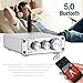 Nobsound G3 2 Channel Bluetooth 5.0 Amplifier , Class D Stereo Audio Amplifier , Mini Home Theater Power Amp , Digital Power Amplifier Receiver , 100W , Treble & Bass Control (Silver)thumb 4