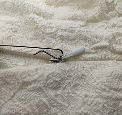 Zipper Pulls for Dresses and Boots, Zipper Puller Design with Hook and Clip for Almost All Zipper Types, Zipper Helper, Zipper Assistant (Gold) - Thumbnail 2