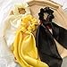 4pcs Chiffon Hair Scrunchies Hair Elastic Ties Bowknot Hair Bands Head Rope Ponytail Holder Accessories for Women Girls (Headband-03)