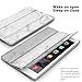 TNP iPad Air 1 Case - Slim Lightweight Shell Smart Cover Stand, Hard Back Protection with Auto Sleep Wake for Apple iPad Air 1 (Marble White)