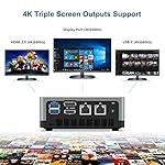 UM250-Mini-PC-AMD-Ryzen-5-PRO-2500U-4C8T-Windows-10-Pro-Mini-Computer-DDR4-16GB-RAM256GB-SSD-HDMIDPUSB-C-4K60Hz-Output-2X-RJ45-Port-4X-USB31-Port-WIFI6-AX200-BT51-Radeon-Vega-8-Graphics
