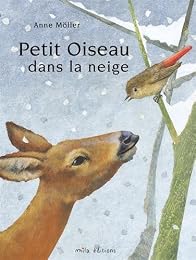 Petit oiseau dans la neige
