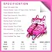 Woolitime Sports Adjustable Blades Roller Skates for Girls and Kids with Featuring All Illuminating Wheels, Safe and Durable Inline Skates, Fashionable Roller Skates for Women, Youth and Adults