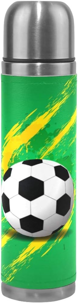 soccer thermos