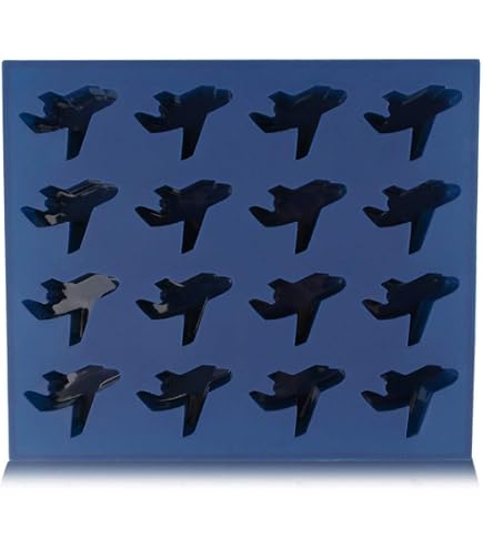 Grandmama's Goodies Airplane Chocolate & Soap Mold - Food Grade PETG Plastic