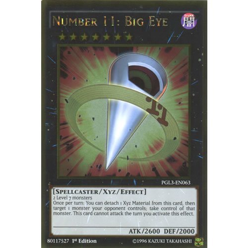 big eye yugioh card Amazon.com: YU-GI-OH! Number 11: Big Eye - BLC1-EN001 - Secret Rare