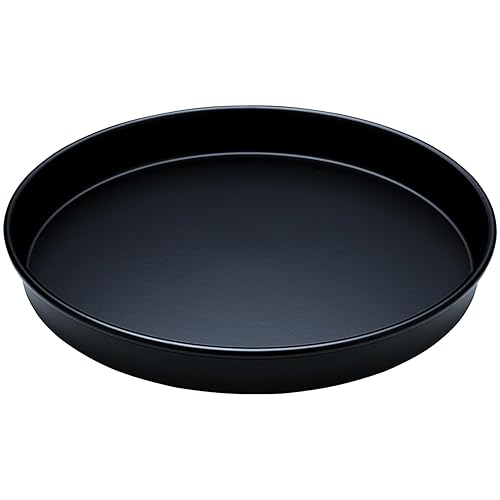 Amolliar Lazy Susan Organizer, Metal Rotating Turntable Spice Rack for Kitchen, Fridge, Cabinet, Countertop, Pantry Storage Organizer, Under Sink Organizer, Tray for Household Purpose, Black 10" 1Pack