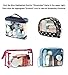 LOUISE MAELYS PU Leather Zipper Apron Cosmetic Bag Makeup Artist Organizer with Holder Belt, Just The Bag