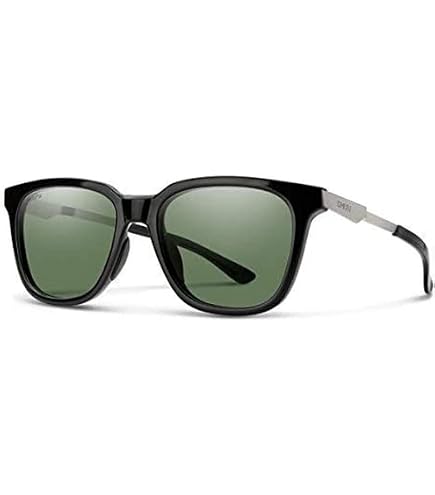 Lunettes De Soleil Smith Contour - Noir, Verres Polarisés Bleus ChromaPop