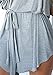 LookbookStore Women's Casual Grey Loose Fit T-Shirt Dress US 2