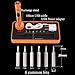 Electric Precision Screwdriver Adjustable Torque Cordless Screwdriver Set Rechargeable with 6 bits for Phone Camera Computer Tablet Laptop Repair