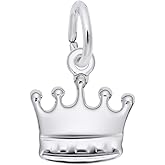 Crown Charm, Charms for Bracelets and Necklaces