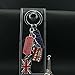 LUOEM London Keychain UK Flag Metal Keychain Souvenir with Phone Booth Double-Decker Bus for Car Bag British Christmas Party Decorations