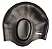 Swim Cap for Women and Men with Average or Large Heads - Great for Adults, Older Kids, Boys and Girls - Free Nose Clip (Black)