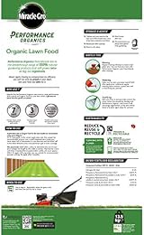 Miracle-Gro Performance Organics Lawn Food 9.1kg, 360m2 Coverage view 3
