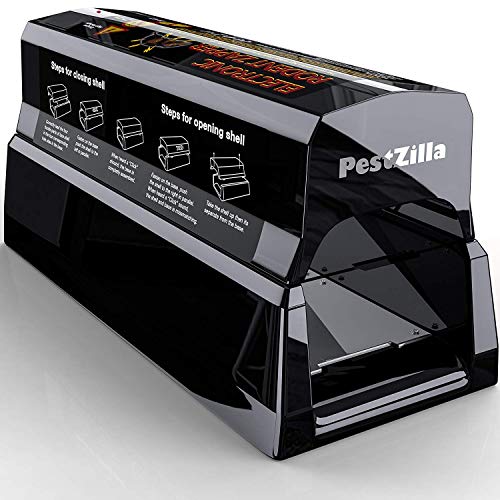 PestZilla™ Electronic Rodent Trap - Powerful, Easy and Safe Way to Kill Rats, Mice and Squirrels