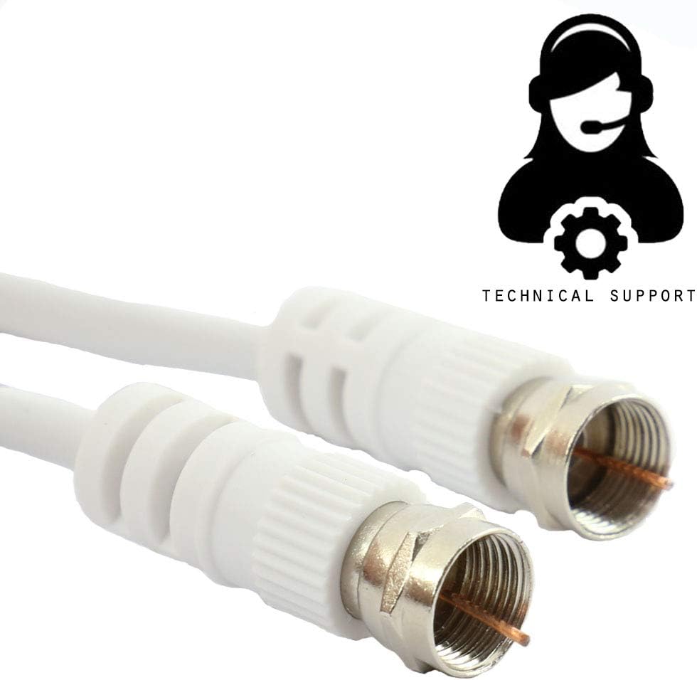 rhinocables Fplug Satellite Shotgun Coax Aerial cables F Type Screw