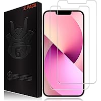 G-Armor Glass Screen Protector for iPhone 13, iPhone 13 Pro (2 Pack) - Ultra Clear Tempered Glass Protective Screen…