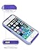 Cafeleo Purple Case for iPhone 5 , iPhone SE, iPhone 5S , Slim Fit Protection Case Shockproof Hard Rugged Ultra Protective Back Rubber Cover with Dual Layer Impact Protection from Deegotech