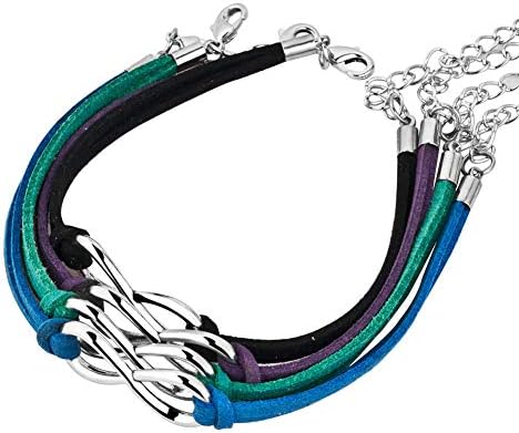 Moonlight Collections Infinity Matching Couples Friendship Bracelet Sets Colorful Family Stack Sets
