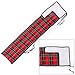 Maxcatch Carbon Fiber Fly Fishing Rod Travel Tube(Case) with Aluminum Cap – fits Any 9ft/10ft 4pcs Fly Rod (Thicken Fly Rod Sock-Tartan, for 9ft 4 pcs Fly Rod)